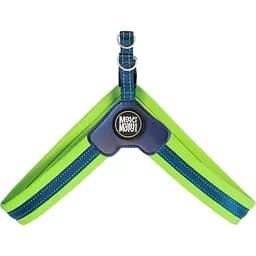 Шлея для собак Max & Molly Q-Fit Harness Matrix Lime Green S 46-50 см