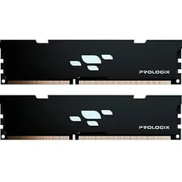 Модуль памяти для компьютера DDR5 32GB (2x16GB) 5600 MHz Black Prologix (PRO32GB5600B5K)