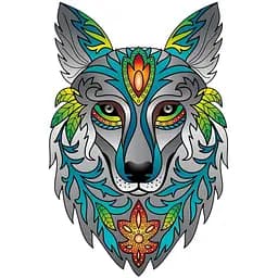 Пазли дерев'яний Eureka 2D Wolf 180 елементів 473614 