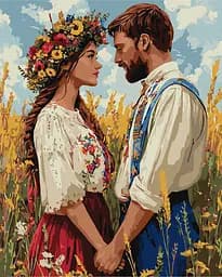 Картина по номерам Несокрушимые и неразлучные Ideyka 40x50 см КНО8667