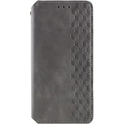 Чехол-книжка Getman Cubic Cover Case для Redmi 13 4G / Poco M6 4G Grey [114448]