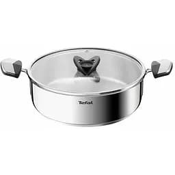 Сотейник Tefal Emotion+ з кришкою 24 см нержавіюча сталь (E3067045)