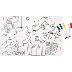 Набір Guzzini: килимок-розмальовка та 4 маркери (22609552)