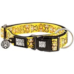 Нашийник для собак Max & Molly Smart ID Collar Monkey Maniac M 35-55x2.5 см