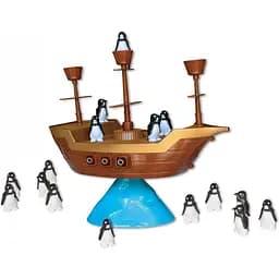 Настольная интерактивная игра Ummi 707-61 Пиратская лодка: игра на равновесие, коричневая