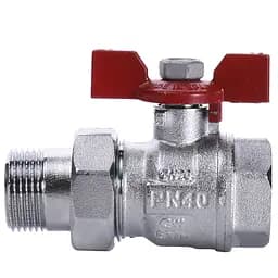 Кран кульовий прямий з американкою Arco 3/4″ Sena 154104 - мініатюра 3