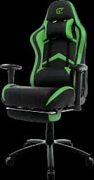 Геймерське крісло GT Racer чорне із зеленим (X-2534-F Black/Green) - мініатюра 3