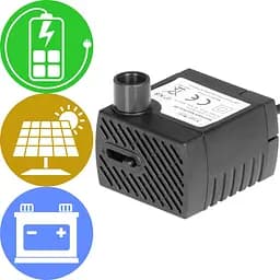 Помпа підйомна Kruger Meier HydroSpark 350 - міні насос 12V, 220 л/год - мініатюра 3