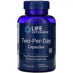 Мультивітаміни Двічі в день Life Extension Two-Per-Day 60 таблеток