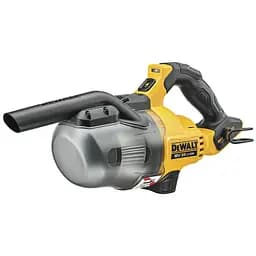 DeWALT Пилосос акумуляторний 18B XR Li-lon D318мм контейнер 0.л 217л/с 1.5кг без АКБ і ЗП