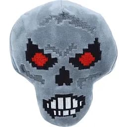 Мягкая игрушка Minecraft Череп серый