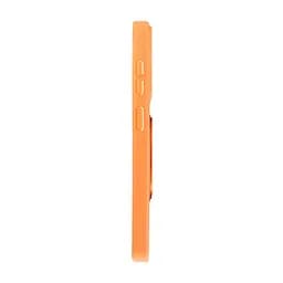 Противоударный чехол-панель для Samsung Galaxy S26 5G, Unit Stand2, оранжевый, силикон + поликарбонат, защита всего корпуса, с подставкой, поддержка магнитных держателей и беспроводной зарядки (MagSafe), ArmorStandart (ARM89959) - мініатюра 3