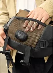 Велика чоловіча поясна сумка бананка для планшета Sambag 38х21 см sum0027305 - мініатюра 7