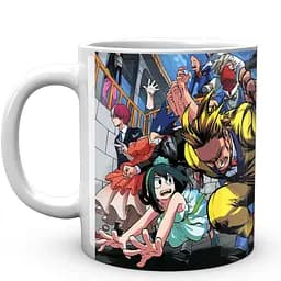 Кружка GeekLand Моя геройская академия My Hero Academia Герои бегут с лестницы MHA 02.525 330 мл белая