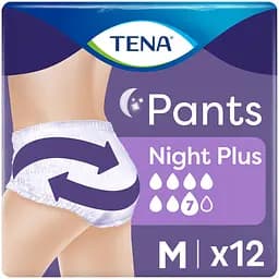 Труси-підгузки для дорослих Tena Pants Plus Night Мedium 12 шт.