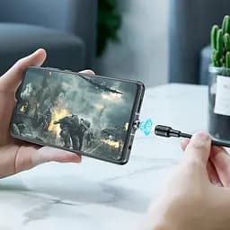 Магнітний кабель USB HOCO для зарядки чорний - мініатюра 5