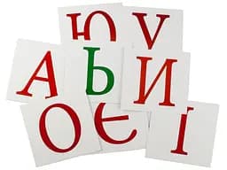 Розвиваючі картки "Українські Букви" (110х110 мм) 67146 укр. мовою - мініатюра 3
