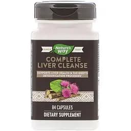 Підтримка печінки Nature's Way Complete Liver Cleanse 84 капсули