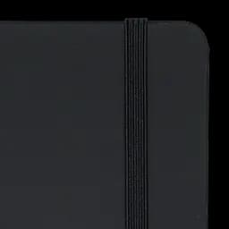 Щоденник недатований Buromax Touch Me L2U A6 штучна шкіра 336 сторінок чорний (BM.26140-01) - мініатюра 3