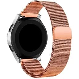 Ремешок Watchbands Milanese Loop для Huawei GT2 46mm - розово-золотой ширина крепления 22мм нержавеющая сталь размер L (WB4339542)