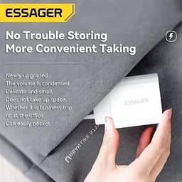 Зарядний пристрій Essager USB-C PD20W + cable USB-C to Lightning white (EFJB02-XBL02-T) - мініатюра 4