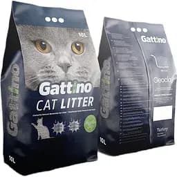 Уцінка. Наповнювач для котячих туалетів Gattino бентонітовий з ароматом марсельського мила 10 л 