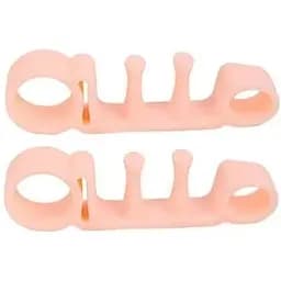 Коректор роздільник для пальців ніг силіконовий дорослий 2 шт. Beige (16380)