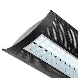 Світильник Brille 111274 FLF-72/3x28 Black Br/L люмінесцентний підвісний - мініатюра 2