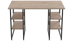 Комп'ютерний стіл Ferrum-decor Карен 75x140x70 чорний ДСП Дуб Сан-Марино 16мм (FRD-102073) - мініатюра 4
