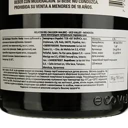 Вино La Luz Relatos Del Callejon Malbec Uco Valley Mendoza червоне сухе 0.75 л - мініатюра 4