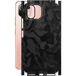 Захисна плівка StatusSKIN для Xiaomi 11 lite 5G NE 2021 Корпус Вініл Камуфляж чорний