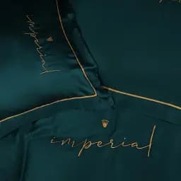 Наволочка MirSon Imperial Tencel №07 Emerald 45х45 см (2200010755800) - мініатюра 5