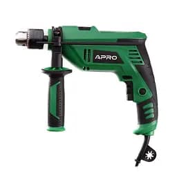 Дрель ударная электрическая Apro 13/850 с регулировкой оборотов 30412