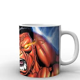 Кухоль GeekLand Халк Hulk фан арт HU.02.038 330 мл білий