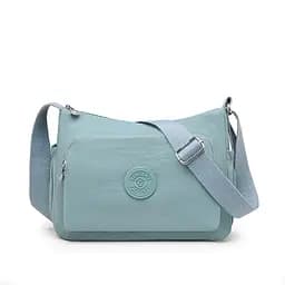 Кросбоді текстильне Confident WT1-3751BL синє