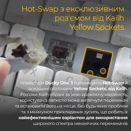 Клавіатура Ducky One 3 Mini Cherry MX Speed Silver RGB White [DKON2161ST-PUAPXPWWWSC1] UA  [125720] - мініатюра 12