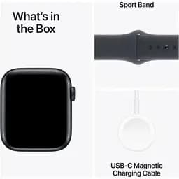 Смарт-годинник Apple Watch SE 2 GPS 40mm Midnight Alu. Case w. Midnight Sport Band - S/M (MXE73) - мініатюра 7