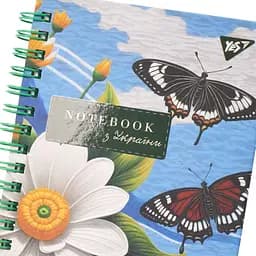 Блокнот Yes Ukrainian notebook А6, 64 аркуші, в клітинку (152027) - мініатюра 2
