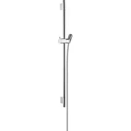 Душова штанга Hansgrohe Unica S Pura 65 см зі шлангом 160 см Chrome 28632000 Хром