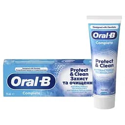 Зубна паста Oral-B Complete Захист і чистота Прохолодна м'ята 75 мл - мініатюра 2