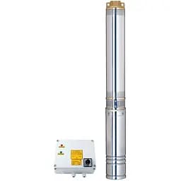 Насос відцентровий свердловинний DONGYIN 4SD10/22 380В 4.0кВт H 136(95)м Q 240(165)л/хв Ø102мм (з 3х ЧАСТИН) (7771663)