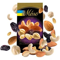 Горіхово-фруктове асорті Misso Light Mix 100 г - мініатюра 2