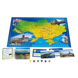 Настільна гра Вгадай локацію: Україна R098UA 72 картки, мапа України - мініатюра 4