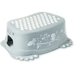 Сходинки дитячі антиковзкі у ванну Tega Baby Owls grey