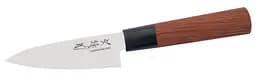 Нож кухонный овощной, 100 мм, KAI Seki Magoroku Red Wood (MGR-0100P)