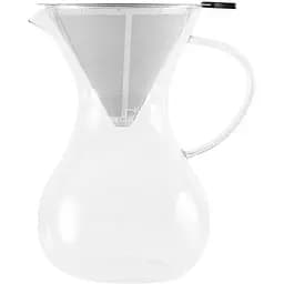 Кавник Gipfel pour-over з фільтром із нержавіючої сталі 1 л (7226)
