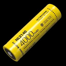 Акумулятор 21700 Li-Ion Nitecore NL2140 4000mAh 5A (Жовтий) - мініатюра 2