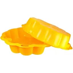 Песочница Цветок-Маргаритка 2 в 1 Technok Toys 2183 с крышкой (107×107×20 см)