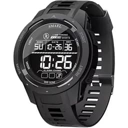 Наручний годинник чоловічий Smael Brutto Pro Чорний (3274)