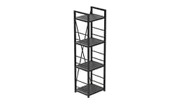 Етажерка 4/34 Серії Коннект 120x34x28 чорний ДСП Сосна Кембра 16мм FRD-104276 - мініатюра 6